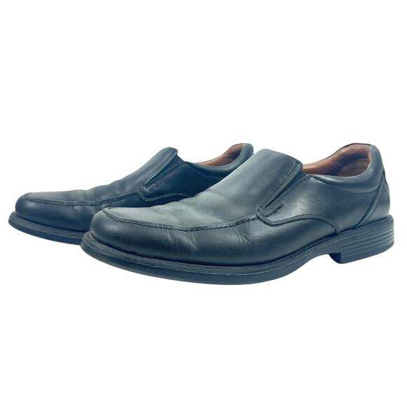 Johnston & Murphy XC4 Stanton Moc Loafers Waterproof Leather Black Size 10 - Picture 3 of 6